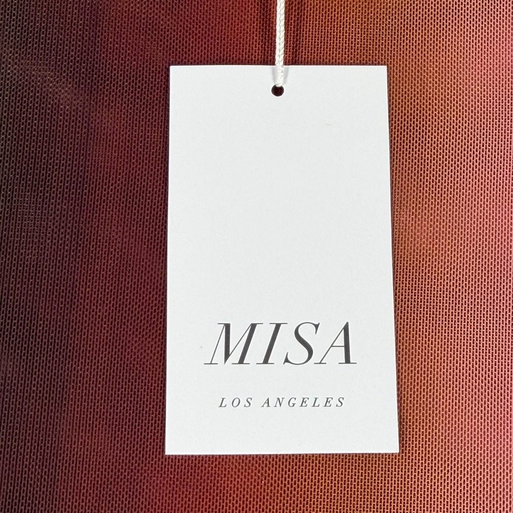 NWT Misa Los Angeles Vanessa Dress Womens M Cali Ombre Classic Fitted Pullover - Picture 12 of 16